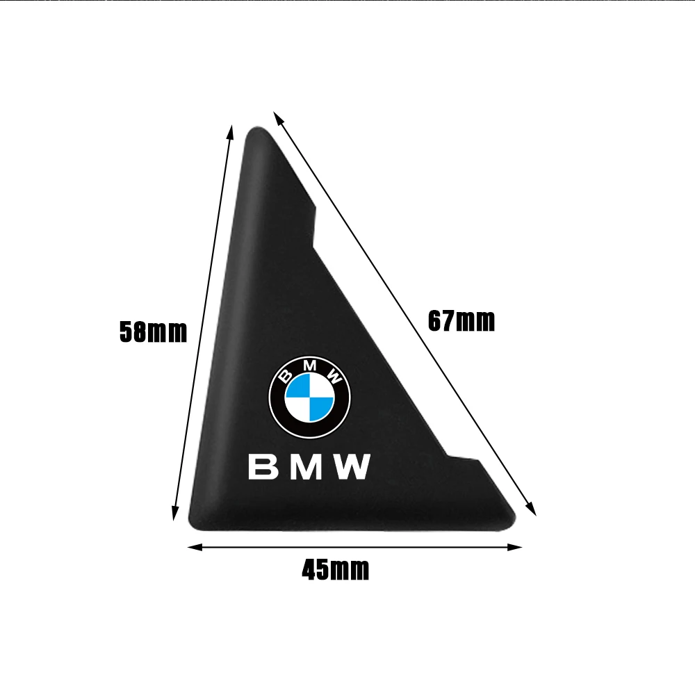 자동차 문짝 코너 충돌 방지 보호대 스티커, 자동차 액세서리, BMW M 퍼포먼스 M3 M5 M6 F01 F20 F10 F13 F15 F30, 2 개