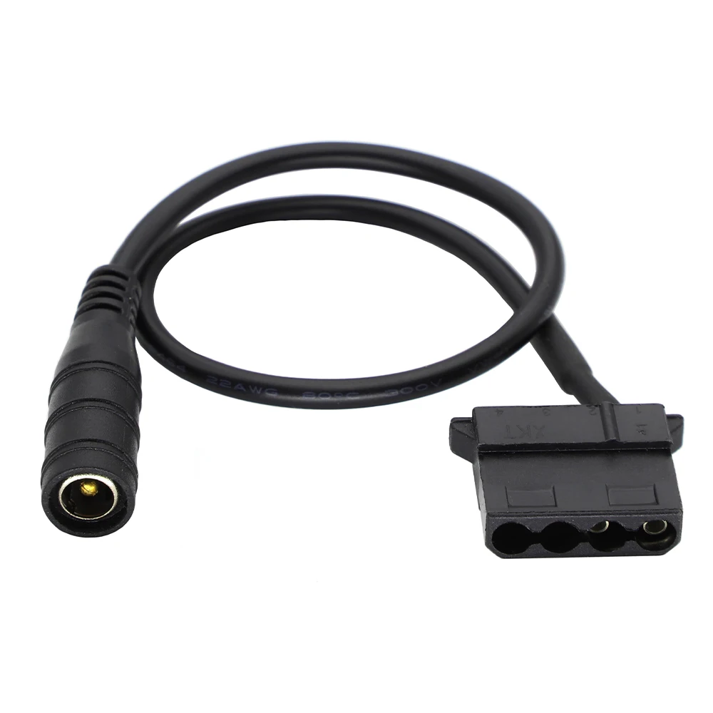 

30cm DC 5.5x2.1mm To IDE Molex 4 Pin Female Power Supply Adapter Cable Converter for Computer fan Surveillance cameras routers