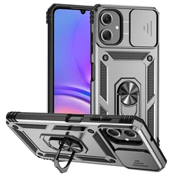 For Samsung Galaxy A06 Case Cover Ring KickStand Holder Shockproof Armor чехол Funda Para For Samsung Galaxy A06 Back Cover