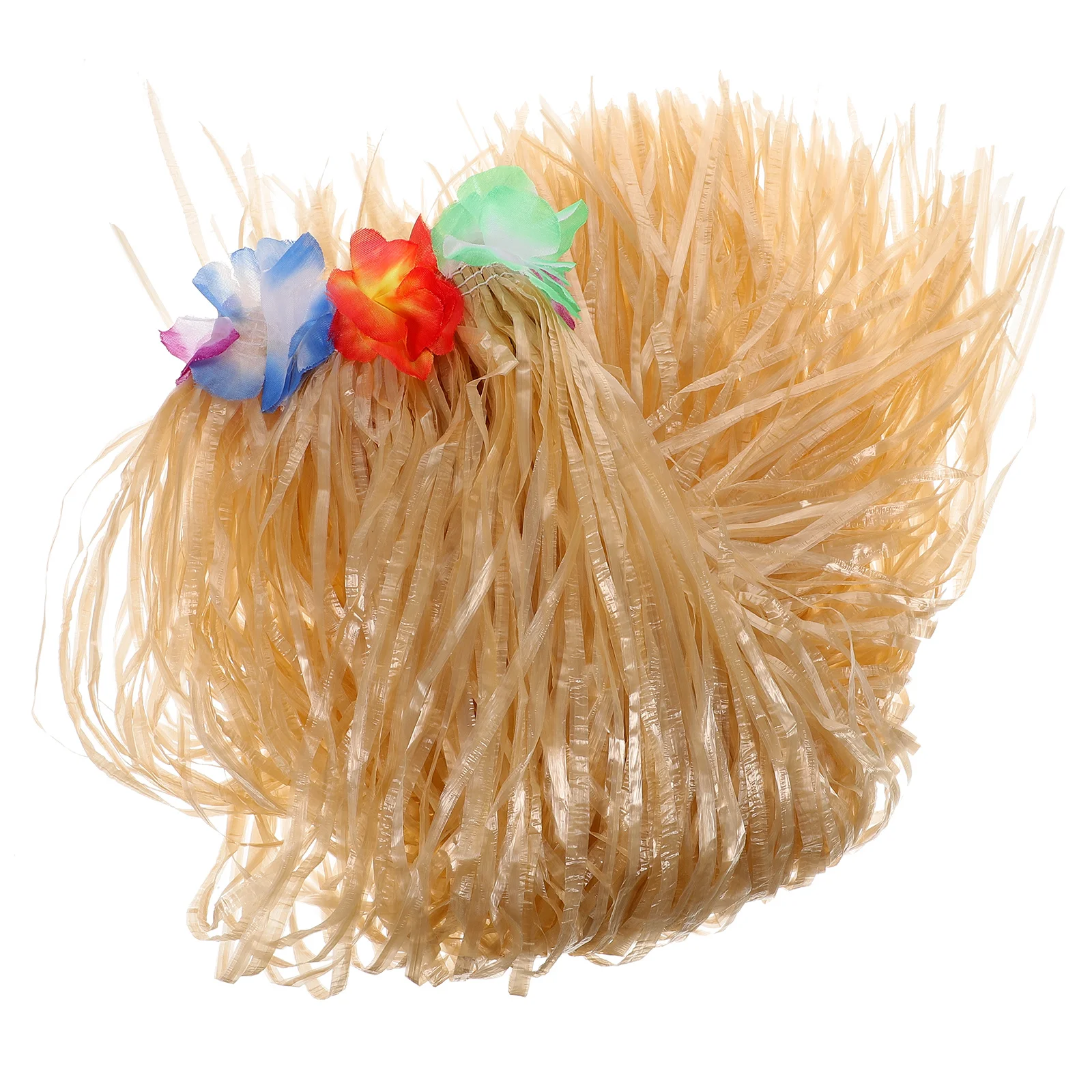 

Classic Hula Skirt Hawaiian Party Costume Elastic Grass Skirt for Luau Dance Beach Decor Hawaiian Costume