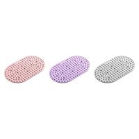 Foot Massage Acupressure Mat TPE Lightweight Supplies Floor Standing Pad Walking Toe Plate Pads for Bathroom Office Long Sitting