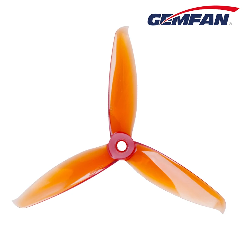 2 pair 7-colors Gemfan 5152 5.1x5.2 FPV PC 3-propeller Prop Blade CW CCW shaft through the machine more special motor 2206