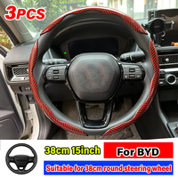 2023 2024 For Byd Dolphin Seal Seagull Atto3 Atto 3 F0 F3 Dash Cam song plus champion 38cm Car Steering Wheel Cover Accessories