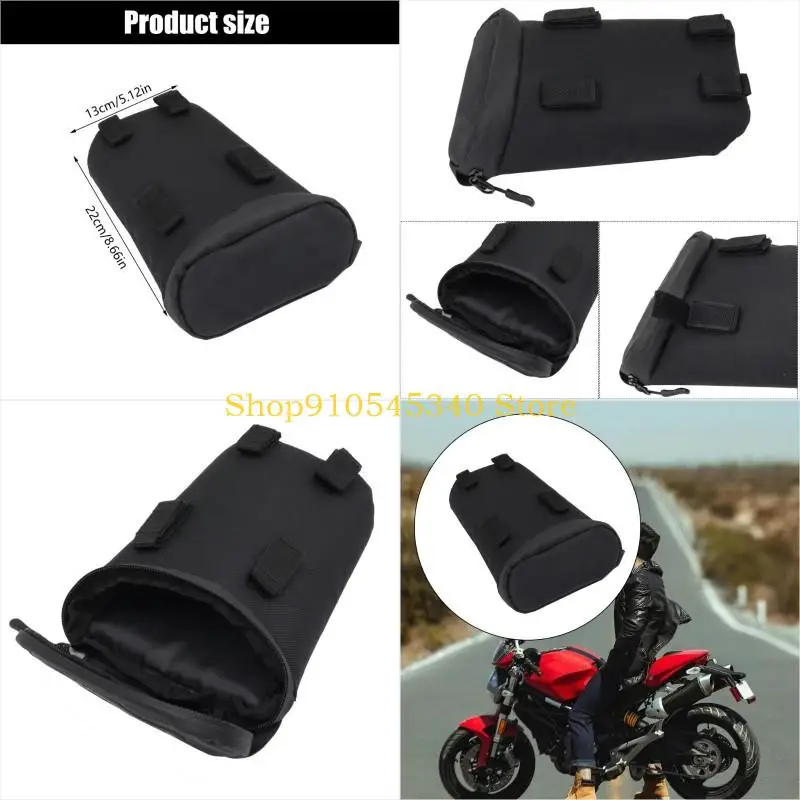 

U2JA Water Resistant Motorcycle Tail Bag Pouch Luggage Solution for Travel Enthusiasts Tools Gear Organizing City Commuting