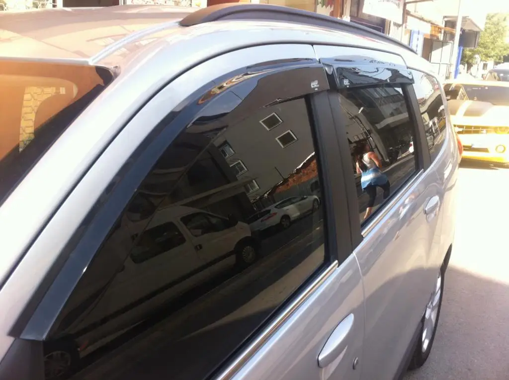 Car Window Accessories Dacia Dokker 2012 + 2 The Window The Deflectors Rain Guard Visor Awnings Modified Design