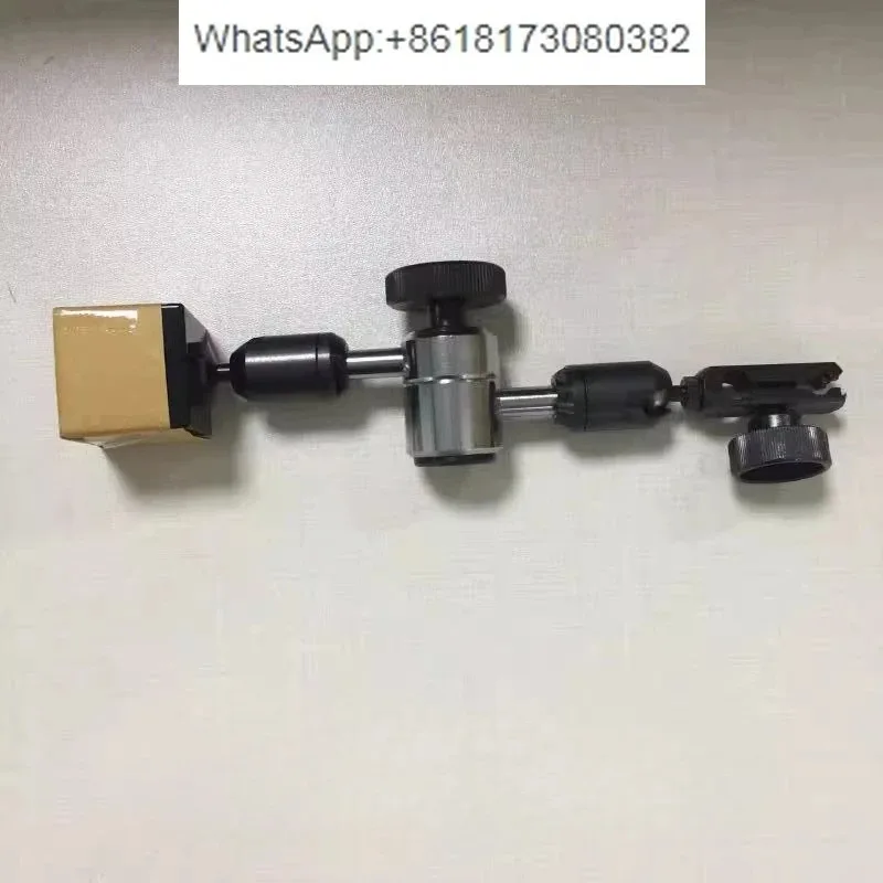 Strong hydraulic pressure measuring pedestal MB-OX with adjustable magnetic gauge base for fine adjustment
