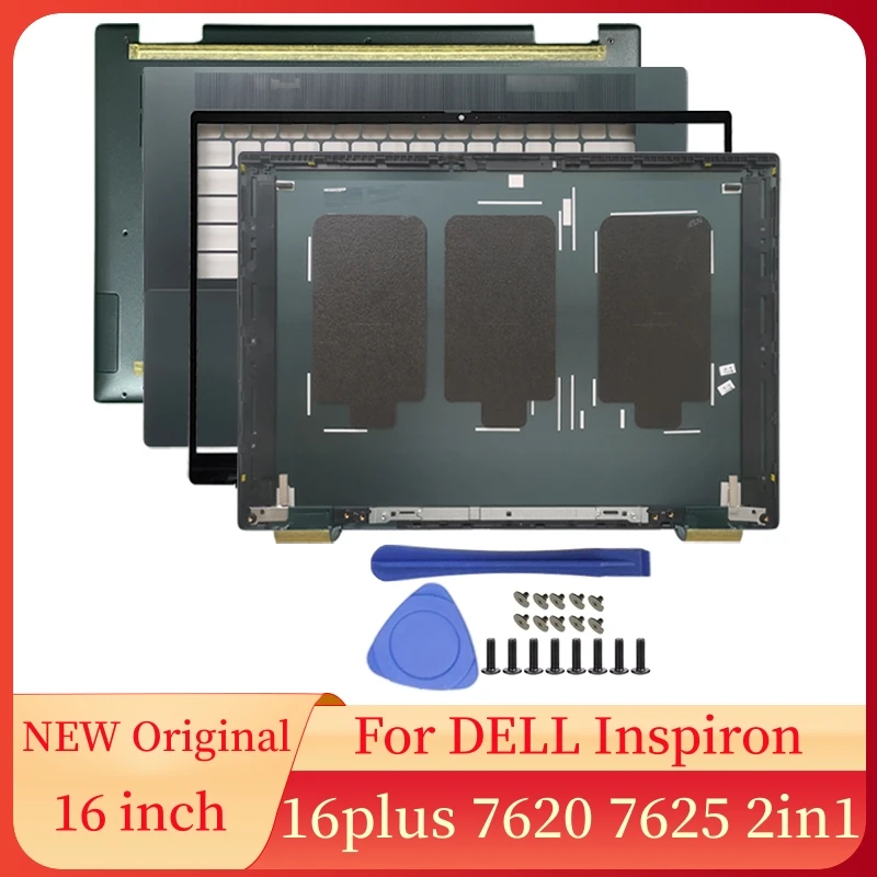 

Ноутбуки Аксессуары для Dell Inspiron 16plus 7620 7625 дюйма, задняя крышка, передняя рамка, Упор для рук, нижняя часть ноутбука