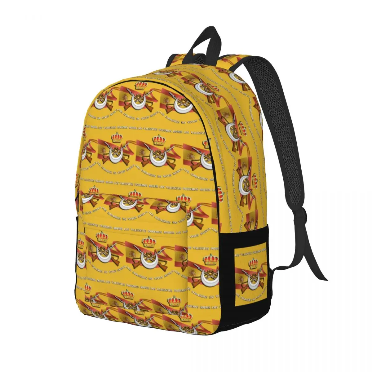 

Spanish Legion Flag Spain Army Proud Backpack Daypack Large Capacity Kids BookBag School Bag Shoulder Bags for Men Women