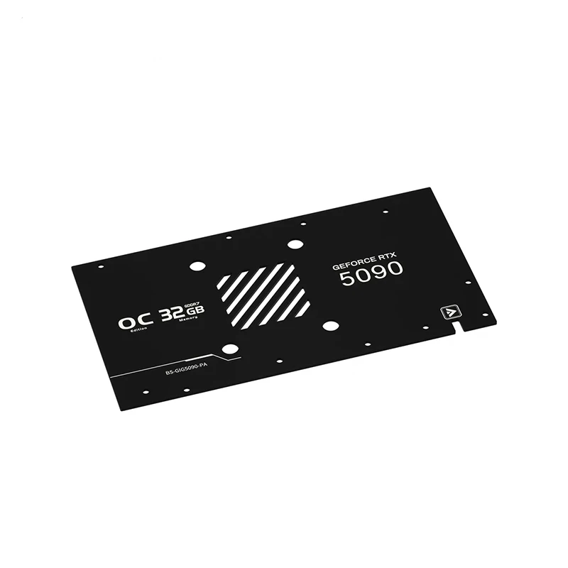 Barrow GPU Water Block per Gigabyte RTX 5090 D GAMING,WINDFORCE 32G Dispositivo di raffreddamento della scheda grafica con piastra posteriore, 5 V, BS-GIG5090-PA
