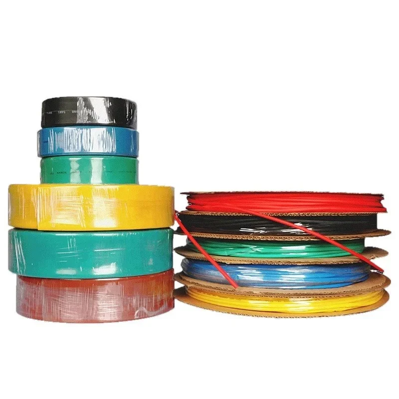 

Strong heat shrinkable tube Hot melt waterproof insulation sleeve Electrical thermoplastic shrinkable tube Transparent thickened