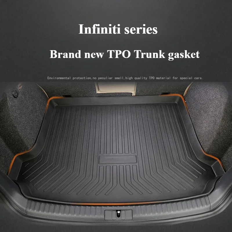 Suitable for Infiniti Q50L QX30 QX50/70 trunk waterproof, environmentally friendly and odor-free tailbox mat TPO