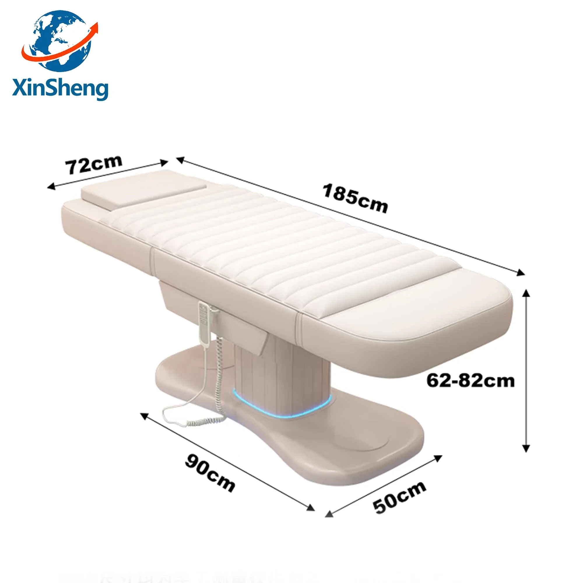 싱셩 전동 미용 침대 페이셜 하이드로테라피 마사지 테이블 살롱 속눈썹 침대 전신 마사지 SPA 가구