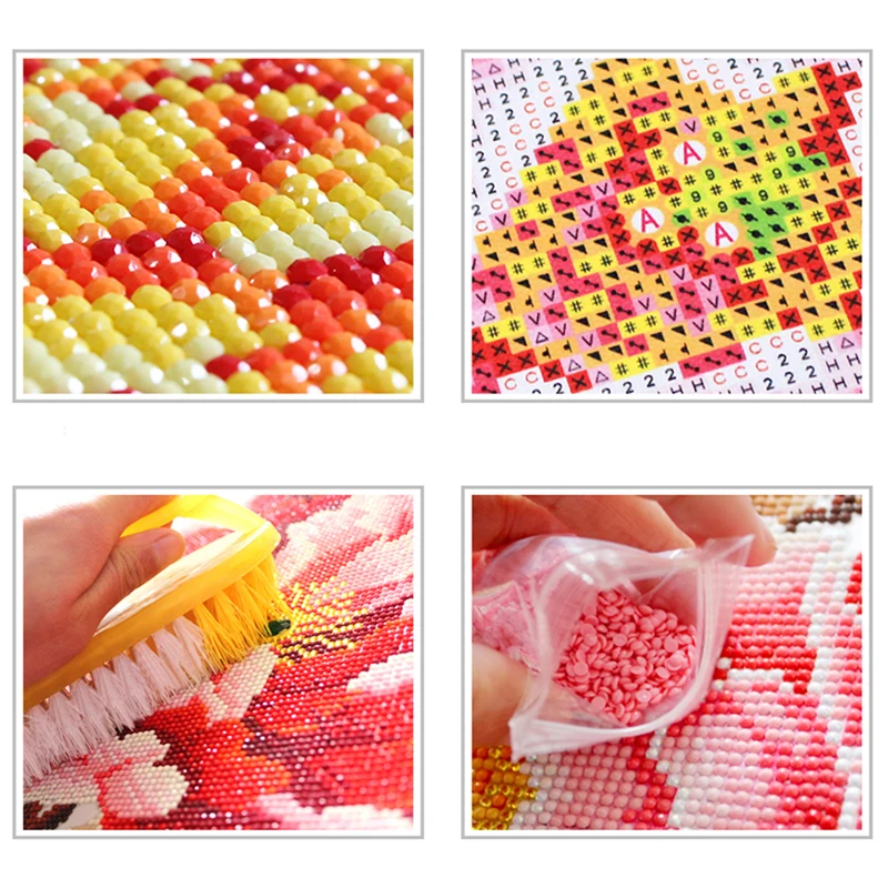 DIY 5D Diamond Painting Cartoon Santa Claus Handwork Gift Cross Stitch Diamond Embroidery Mosaic Rhinestone Drawing Home Decor