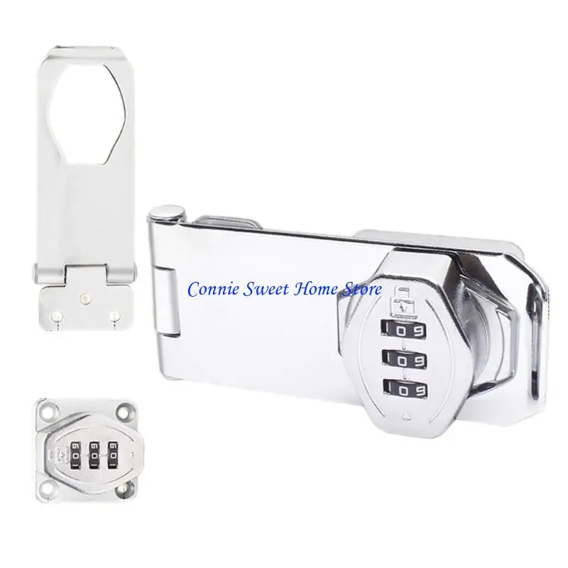 

LXAF Fashionable Elegant Hasp Latches Lock for Various Door Types