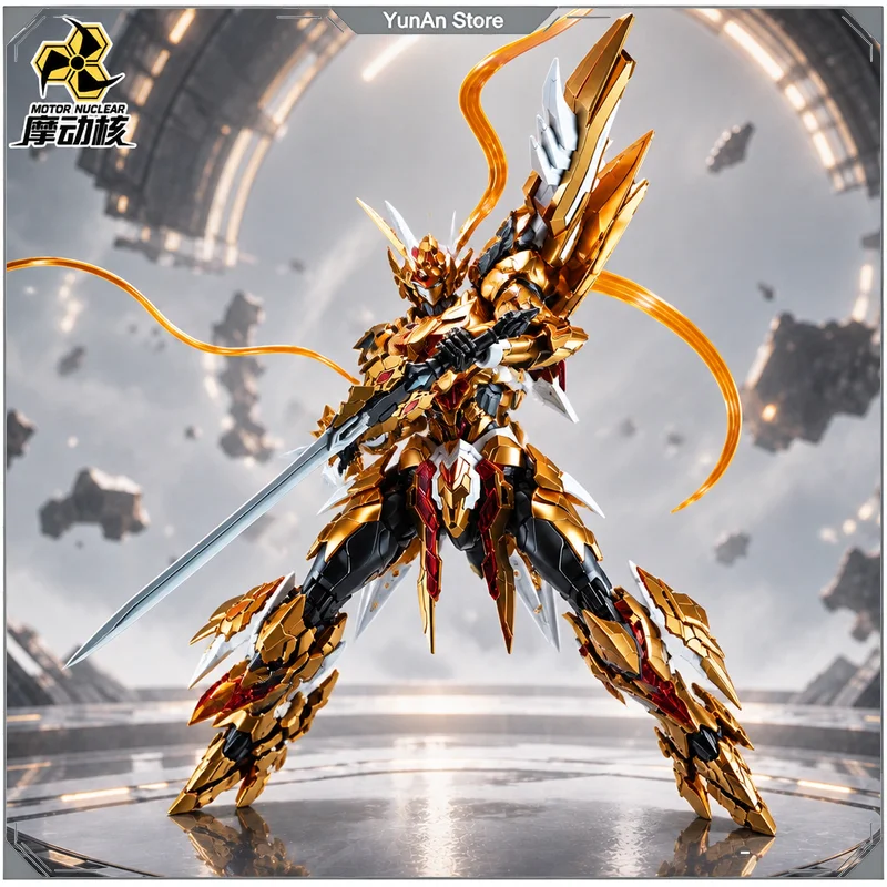 Ready Stock Motor Nuclear Bv-Xh03c Lord Of Abyss 1/144 Articulated Mecha Assembly Model Kit