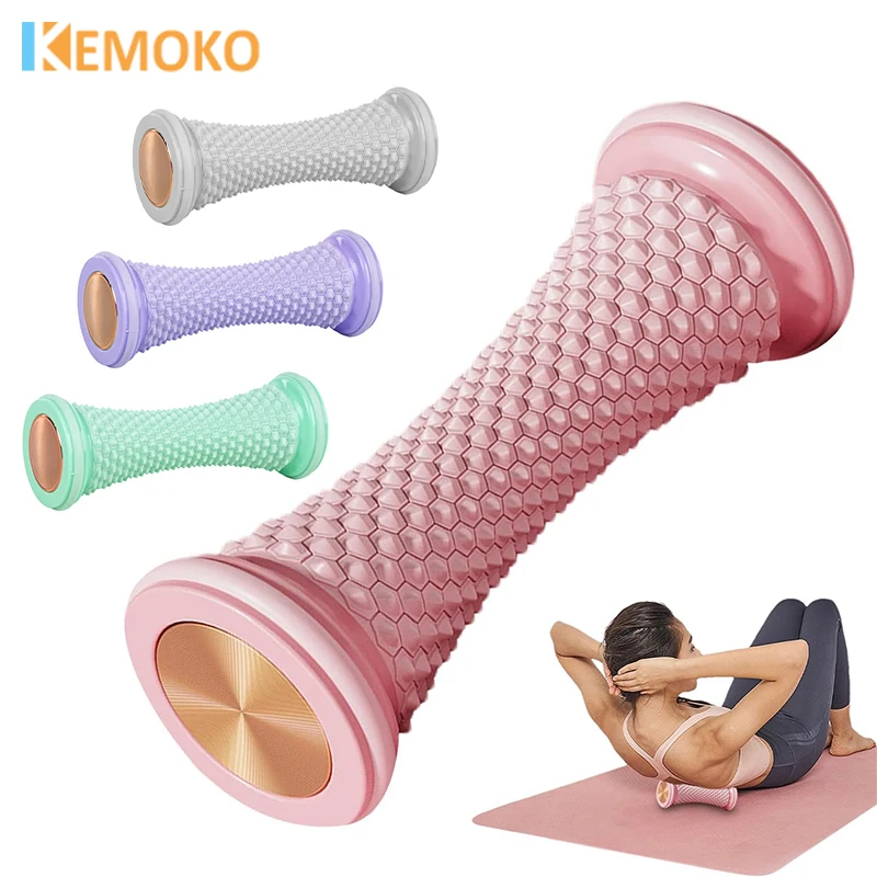 

Foot Massager Yoga Massage Roller Massage Ball Plantar Fascia Roller Muscle Relaxation Care Manual Feet Massager Portable