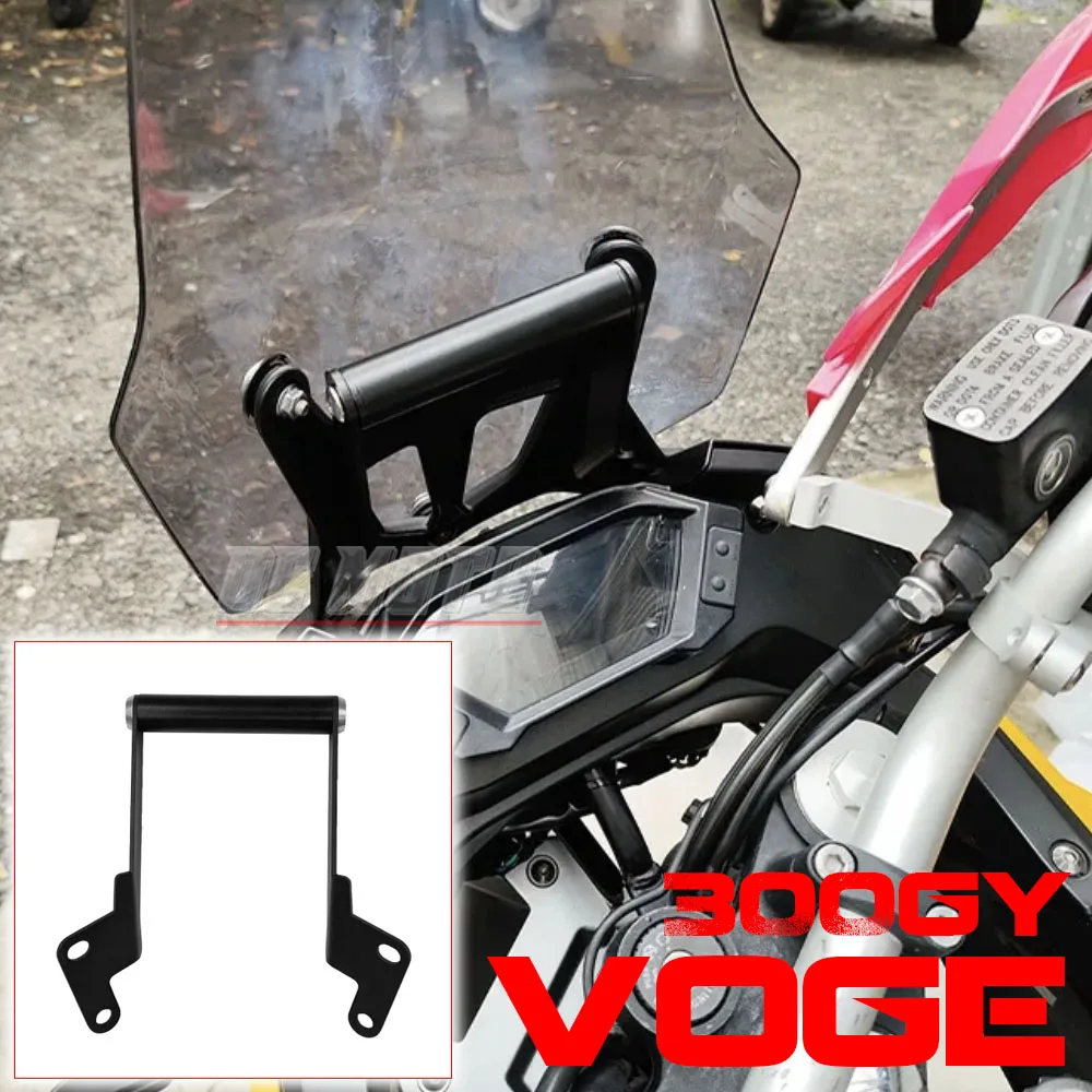 

Motorcycle Mobile Phone Holder Stand Support GPSNavigation Plate Bracket For Loncin Voge 300 Rally 300GY 300GY Accessories