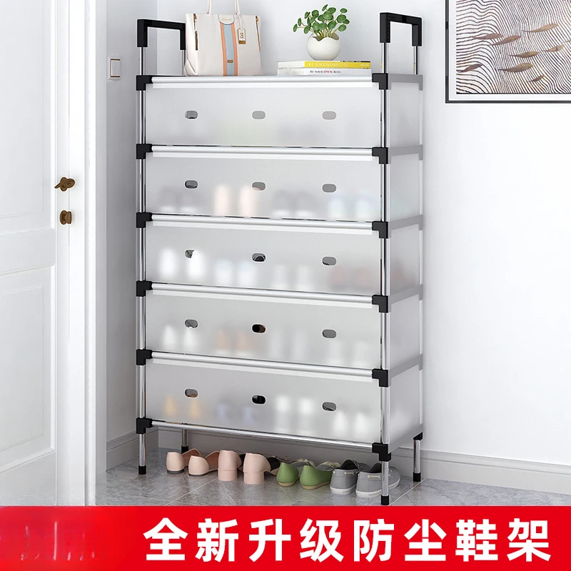 Simple Shoe Rack Multi-Layer Assembly, Simple Dust Storage Rack, Multi-Functional, Home Economical, Space Saving