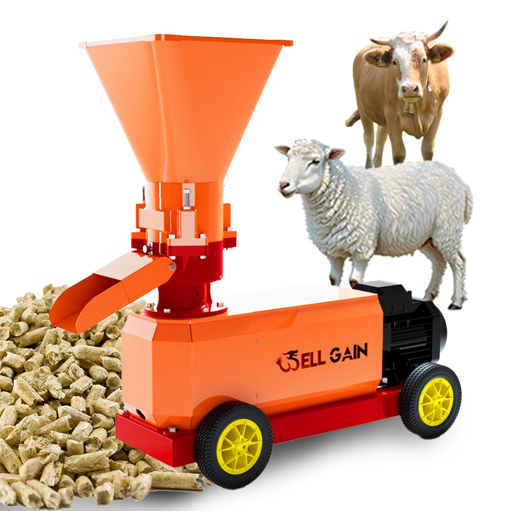 

Model 180 Feed Pellet Machine for Animal Chicken, Pig, Fish and Livestock Feed Processing Machine Pellet Making Machine