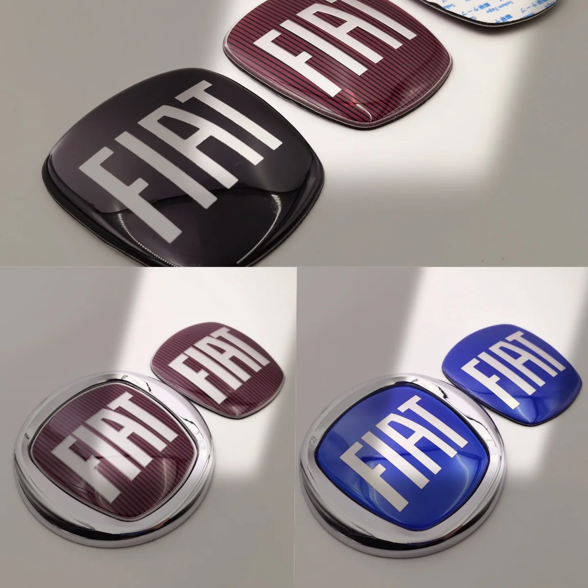 Fiat 500 Auto Motorhaube Frontgrill Heckklappe Emblem Logo Abzeichen Aufkleber Dekor Vordere Motorhaube Heckklappe Abzeichen Emblem Aufkleber
