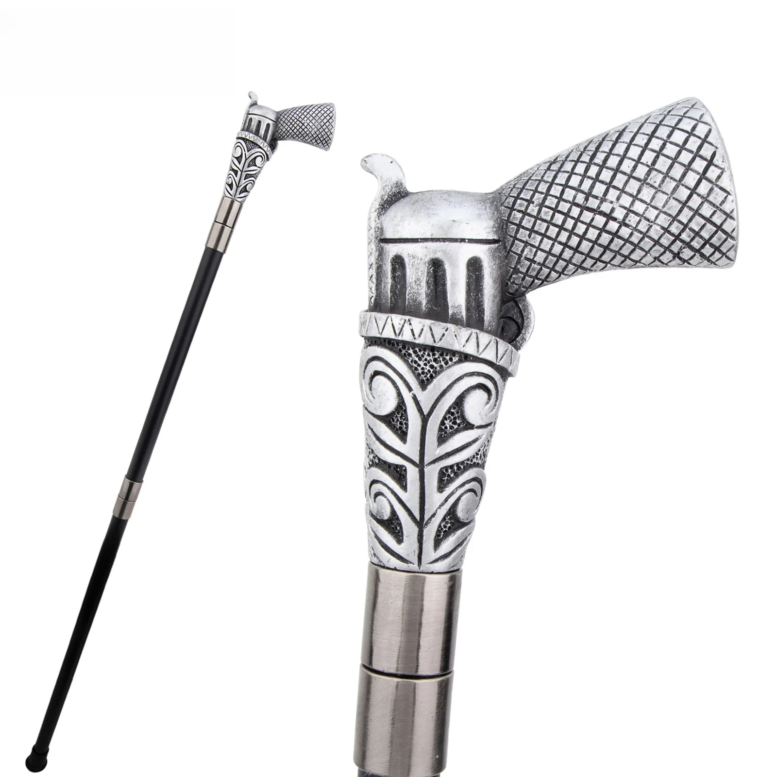 white-drawing-resin-fairy-wands-blue-white-colorful-costume-prop-stylish-cane-aesthetic-decorative-stick-theatrical-prop-92cm