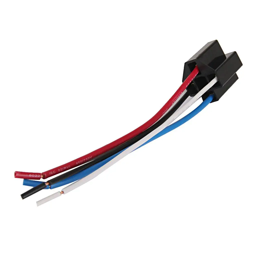 Auto 12V 40A 4Pin Apparaat 4P Installeren Relais Amp Harnas Socket Draden Nieuwe Aankomst Hot Sales Hoge kwaliteit draad