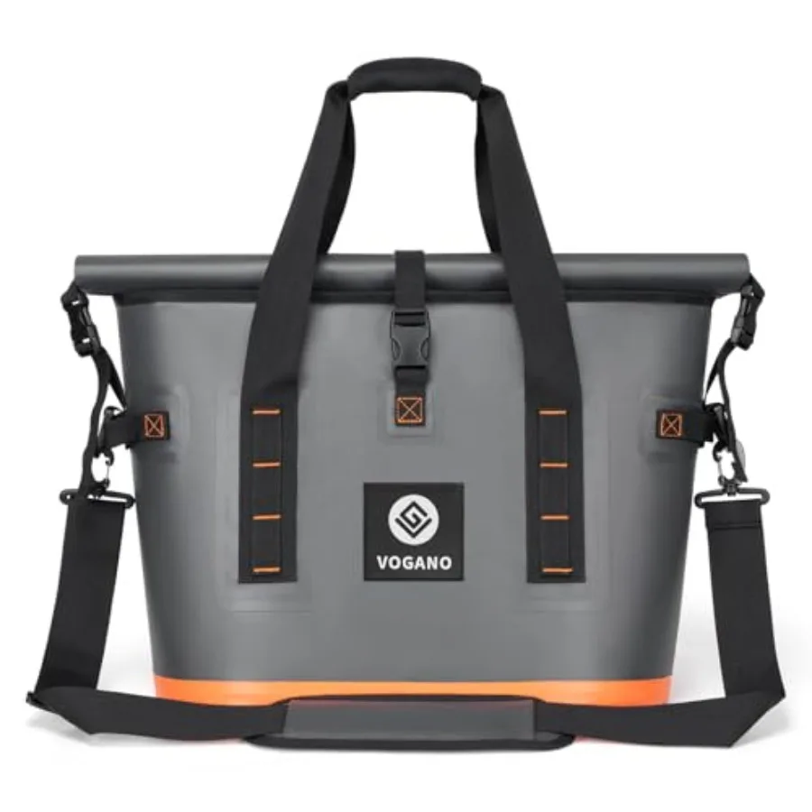 

Мягкий изотермический контейнер - большой герметичный изотермический контейнер с водонепроницаемой крышкой, портативный холодильник для кемпинга, пляжа, путешествий, пикников