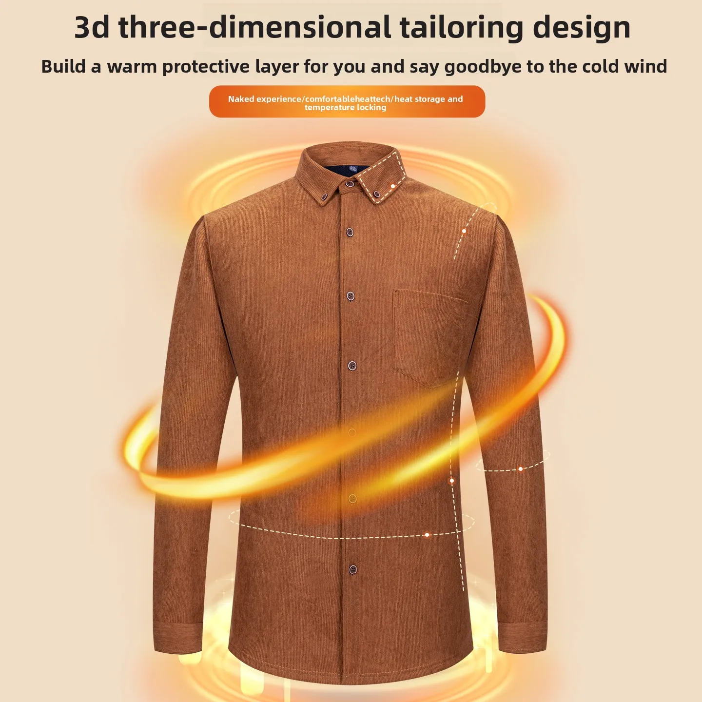 Men\'s Corduroy Fleece Warm Plaid Classic Style Regular Fit Velvet  Large Size Thick Casual Shirt Male Brand Clothes Plus L-6XL