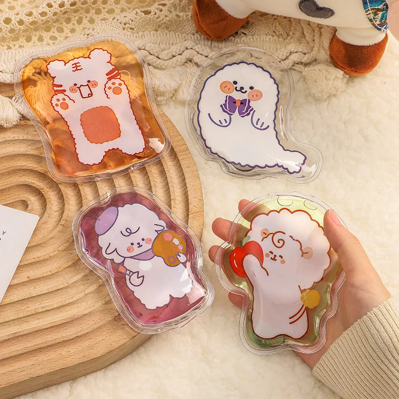 1Pc Quick Self-Heating Hand Warmer Winter Reusable Mini Gel Hand Warmer Cute Portable Instant Warmer Heat Pack