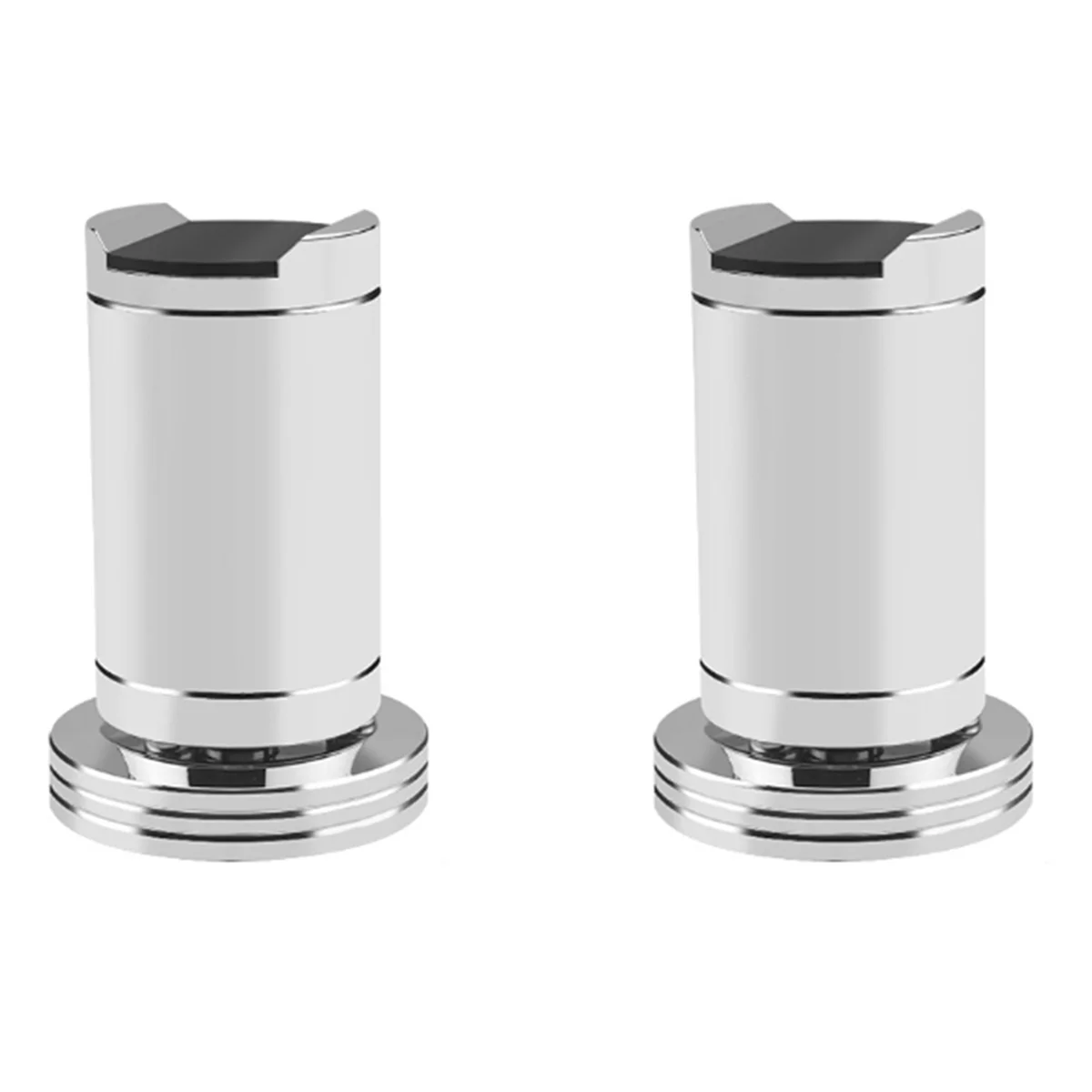 A37T-2X Aluminum Alloy Adjustable Hifi Audio Line Feet Pad Amplifier Power Cable Bracket Wire Support(B)