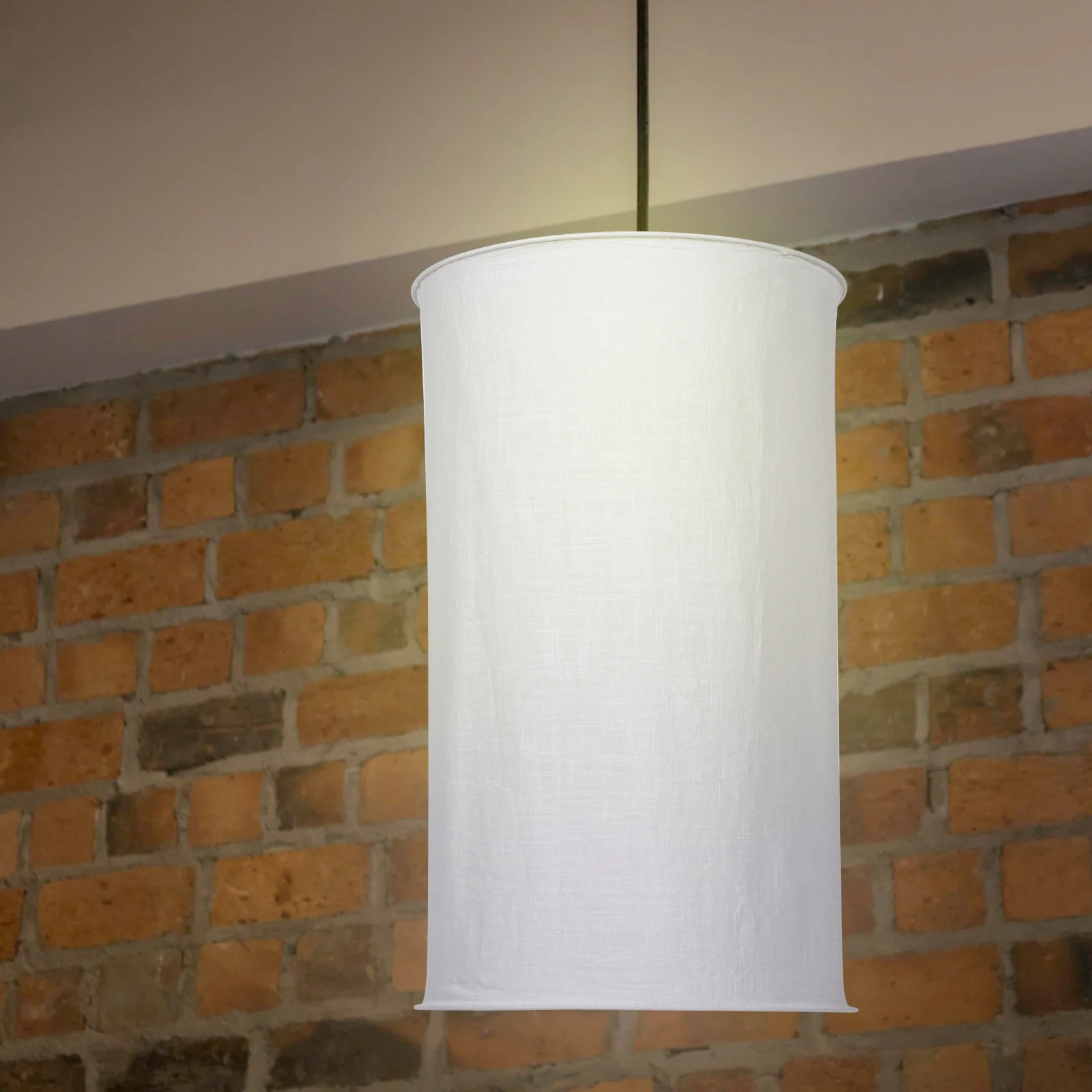 

Fabric Lampshade Metal Frame Foldable Lightweight Hanging Lamp Shade for Table Floor Chandelier Reading Relaxing Decoration