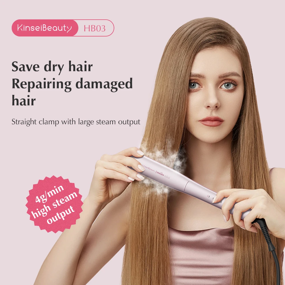 KinseiBeauty KinseiBeauty New Steam Hair Straightener Portable Home Hair Styling Tool Hair Dryer Comb Straightener Anti-ironing Hair Curler - Aliexpress Deal