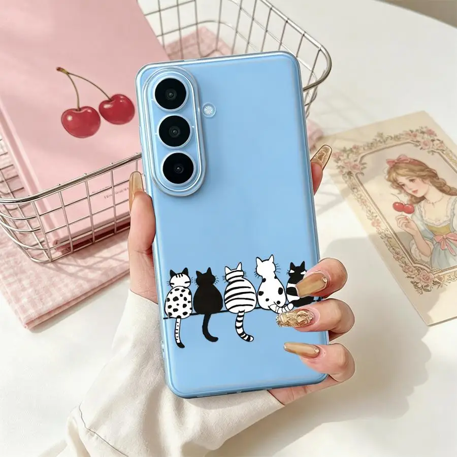 Phone Cover Case for Samsung Galaxy A55 A23 A14 A16 A25 A51 A57 A26 A24 A52 A37 A36 A13 A34 A35 A56 A27 A33 A52 A54 A15 Sitting