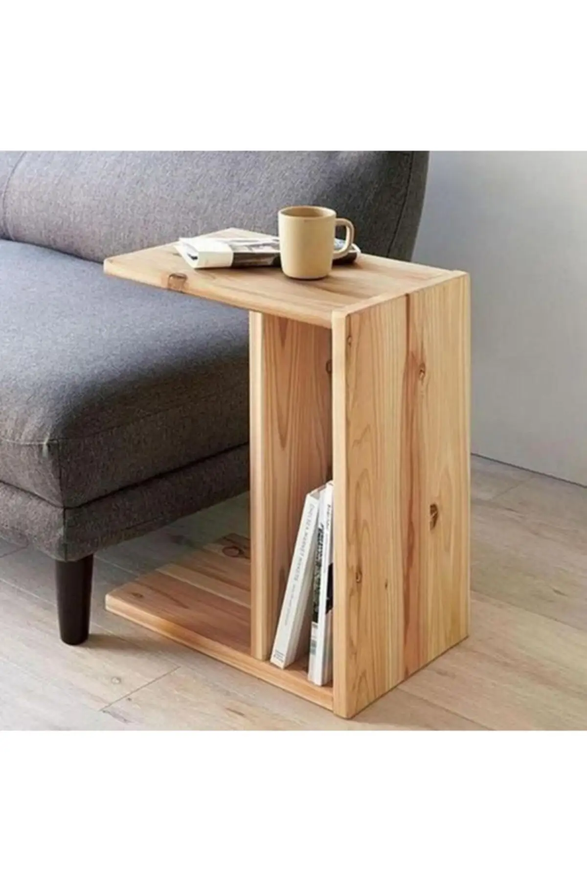 Asiento C multiusos como banco sofá mesa de centro