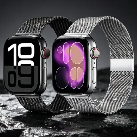 Milanese Loop For Apple Watch Strap 46mm 44mm 45mm 40mm 42mm 41mm 38mm 49mm Bracelet iWatch Series11 10 Ultra3 9 8 SE 7 6 5 Band