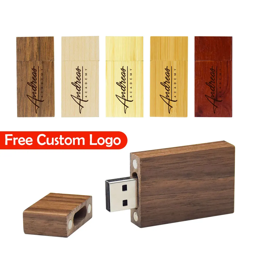 10/30/50개/묶음 맞춤형 나무 로고 무료 USB 펜 드라이브 4GB 8GB USB 2.0 스틱 16GB 32GB 플래시 드라이브 고급 나무 사진 촬영 선물