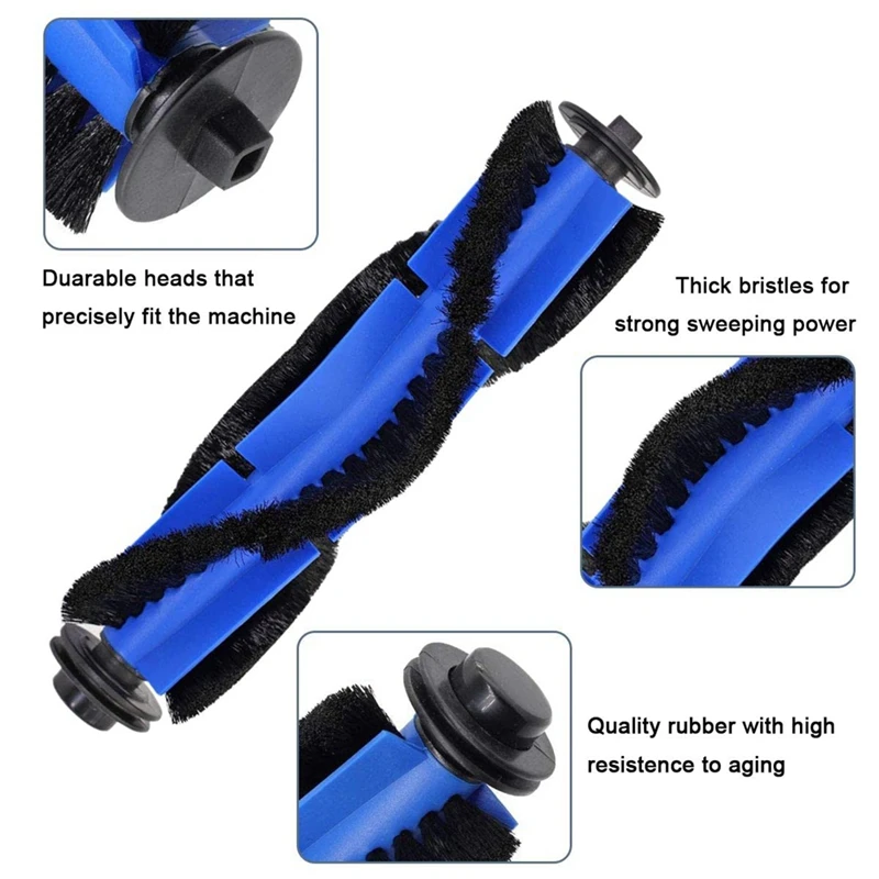 الترويج! قطع غيار الفرشاة الرئيسية فرشاة جانبية فلتر HEPA لـ Eufy Robovac 11S Max 15C Max ملحقات المكنسة الكهربائية