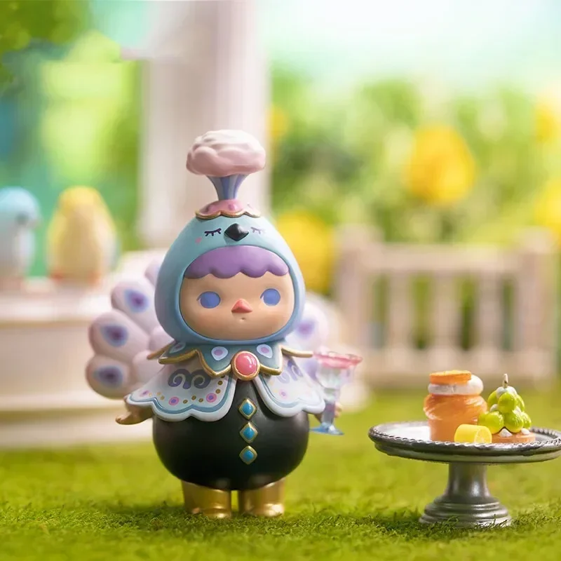 

POP MART PUCKY Animal Tea Party Series Surprise Box Blind Box Toys Model Confirm Style Cute Anime Figure Gift Ornament
