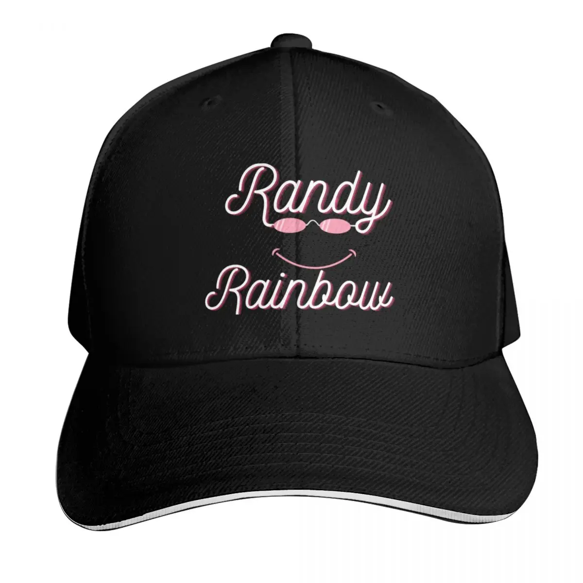 Randy rainbow Baseball Cap Lightweight Packable Gift for Him Her Casual Daily Wear