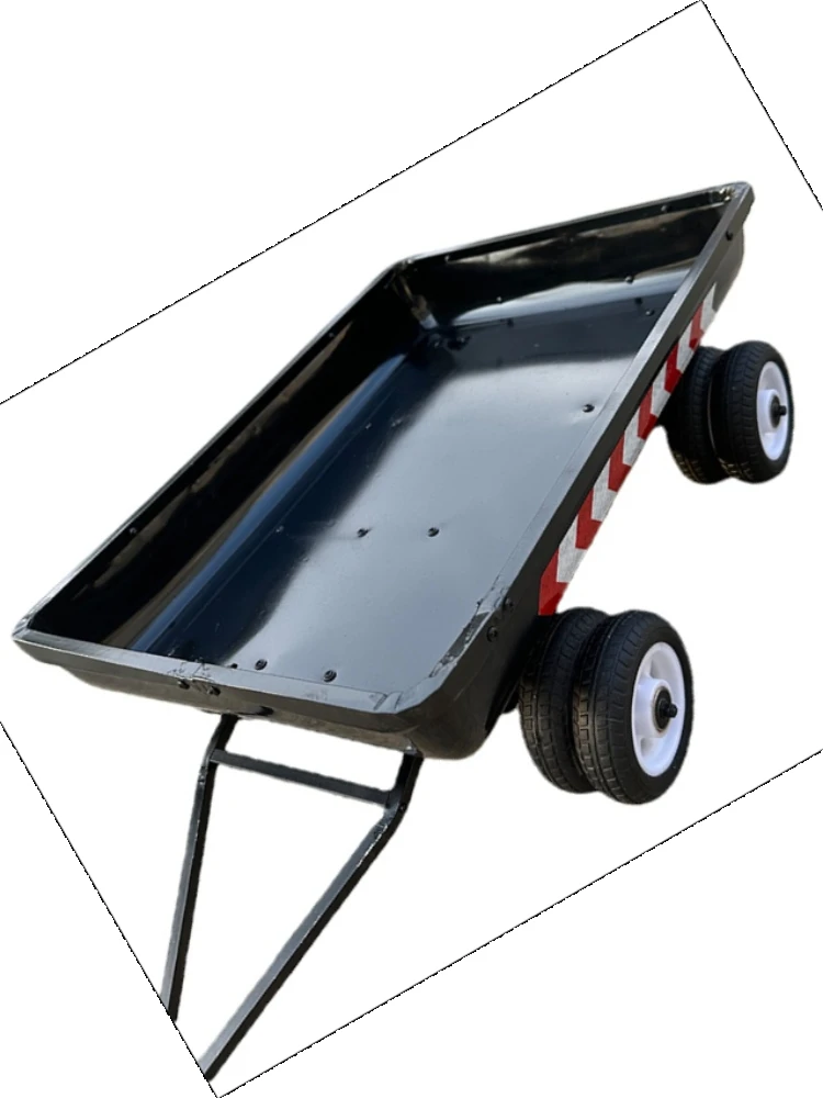 Metal trailer bucket is suitable for 1/10 rc Crawler car models and can be used for SCX10 TRX4 TRX6