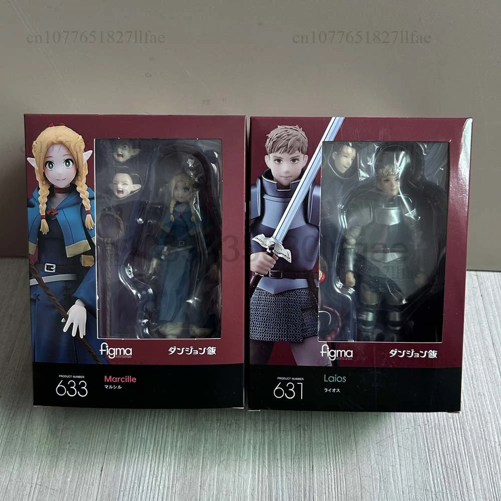 フィグマ デリシャス・イン・ダンジョン マルシール 633 ライオス 631 アクションフィギュア PVC製 コレクタブルモデル玩具 可動式人形 誕生日プレゼント