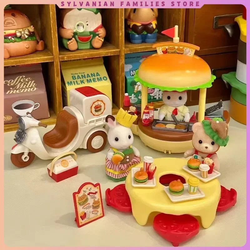 سيلفانيان فاميليز أنيمي فتاة أرقام الطفل سلسلة الشكل مجموعة اثاث بولي كلوريد الفينيل تمثال نموذج دمية جمع الحلي الهدايا اللعب #1