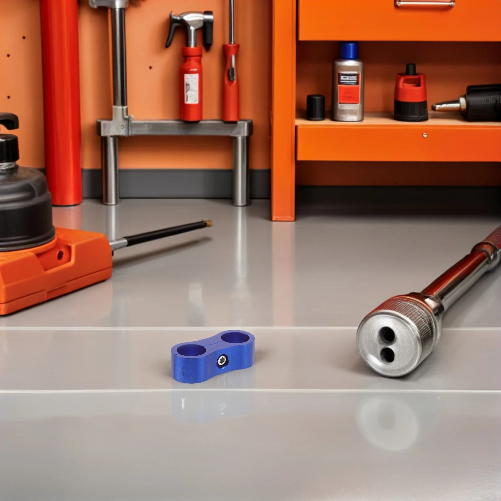 

Oil Tube Clamp Aluminum Alloy Round Pipe Fixing Clip For Fuel Brake Line Motorcycle Car Auto Repair - Heavy Duty Hose