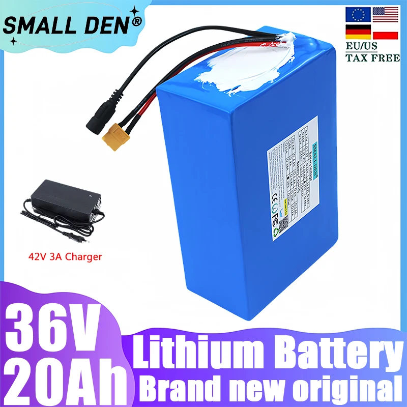 

new 36v 20ah 1000 Lithium-Akku 10 s6p 0-w hohe Kapazität für Elektro fahrrad Roller Motorrad batterie 42v 3a Ladegerät