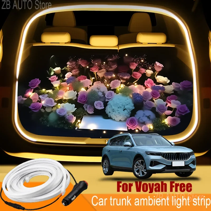 

For voyah Free Automobile trunk ambient light automatic sensing car interior lighting with accessories