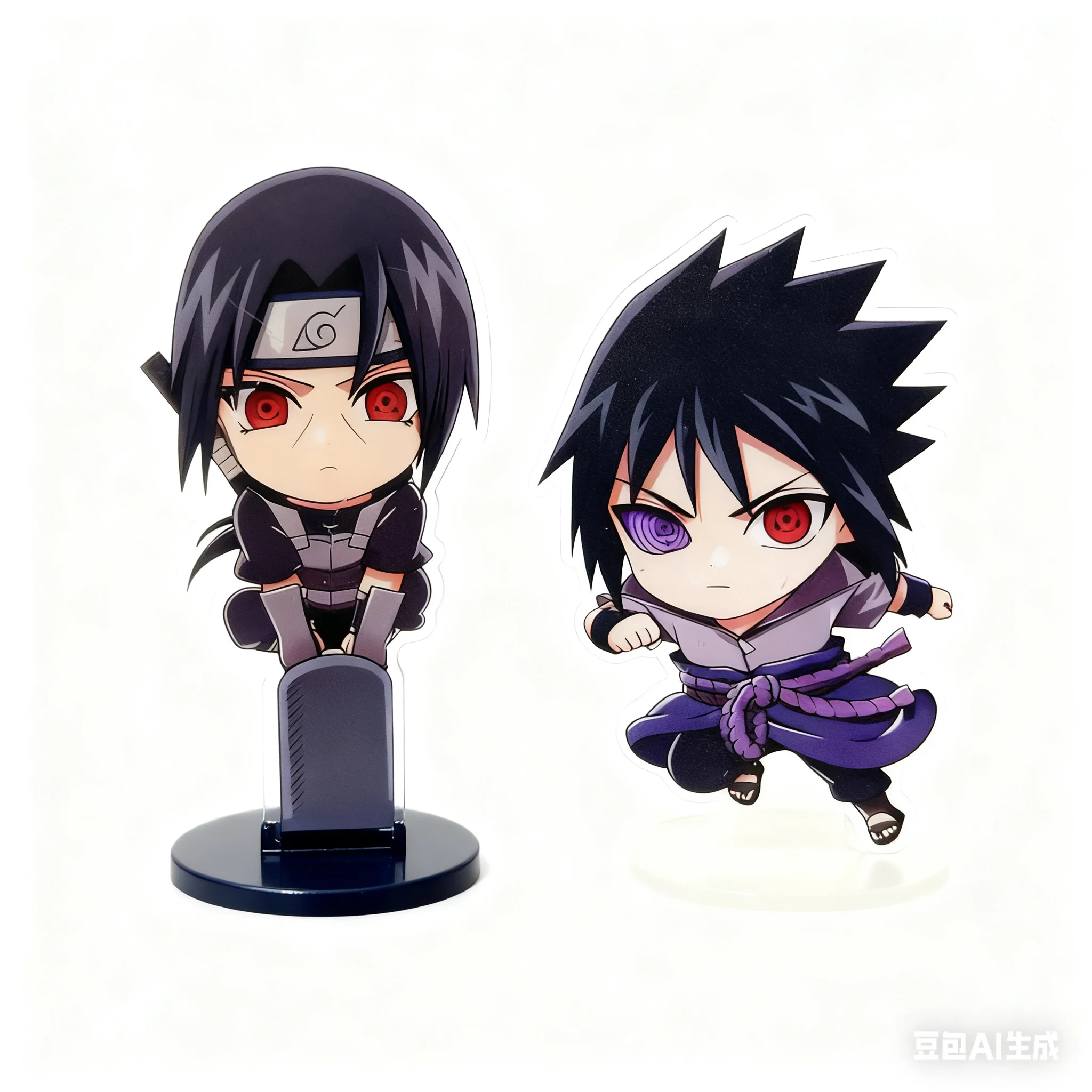 لوحات ناروتو أنيمي الدائمة الاكريليك كاكاشي إيتاشي الأجهزة الطرفية ساسوكي ميناتو لطيف مادارا نموذج الكرتون سطح المكتب هدية