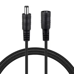 DC 12V Power Extension Cable 5.5*2.1MM Female 1M - 5M To Male Power Cord Wire For CCTV Security Camera LED Strip Home Appliance