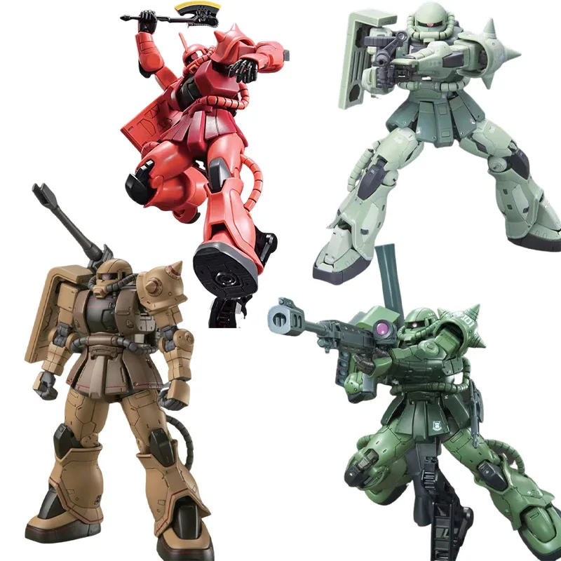 

Комплект сборных моделей Hg 1/144, фигурки героев аниме Gto 019 Ms-06ck Zaku, аниме, коллекционные игрушки, подарок