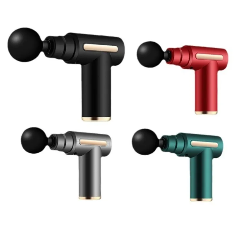 1pc Massage Gun Muscle Relaxation Massage Equipment Neck Membrane Rob Cervical Spine Massage Instrument Mini Fascia Gun Wireless
