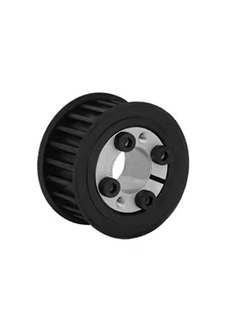 HTD8M Timing Pulley 28T/30Teeth With Keyless Bushing Bore 8-32mm 28T/30 Teeth Synchronous Wheel For Width 25mm 30mm Belt